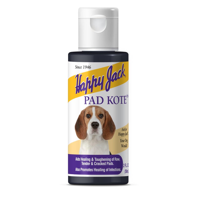 HAPPY JACK Pad Kote Paw Soother for Dogs, Cats & Horses (2 oz), Paw Lotion, Moisturizer & Soother for Puppies & Adults, Protects from Hot Pavement & Rough Terrain, Lick Safe - Image 1